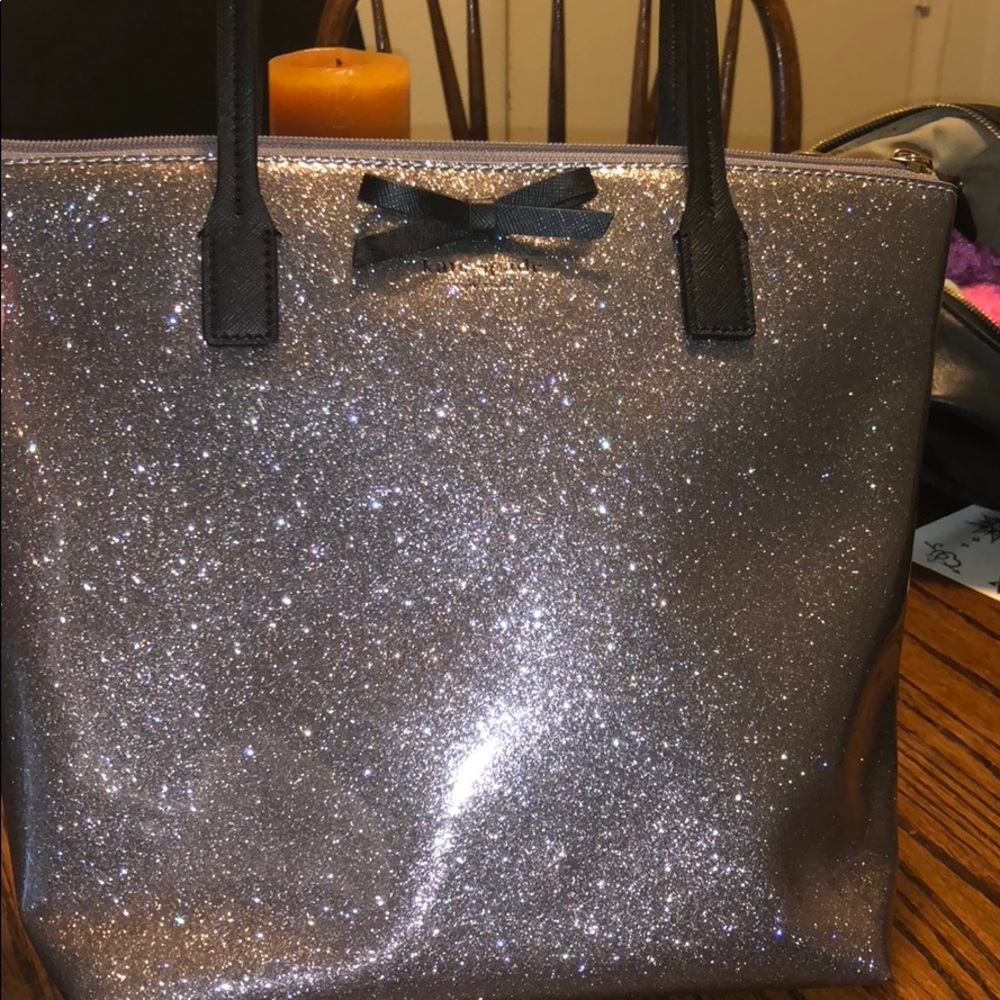 Kate spade glitter tote